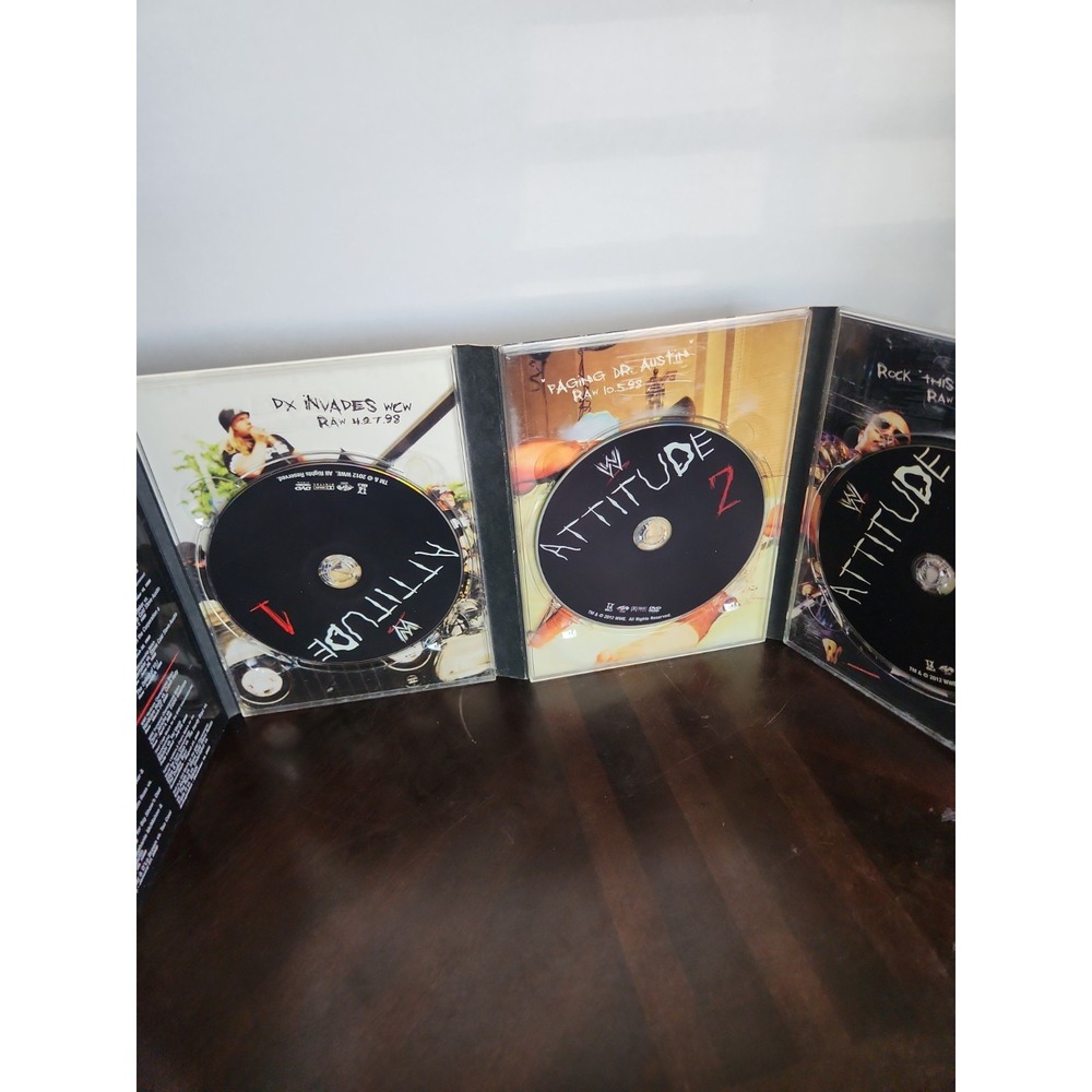 WWE: The Attitude Era (DVD, 2012, 3-Disc Set) - Picture 4 of 6